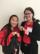 Kate Houlden & Blair Miller received gold medal in Sports Nutrition at the FCCLA state convention.